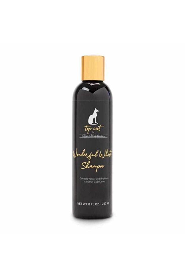 Top Cat Wonderful White Shampoo 237ml[Volume - 237ml]