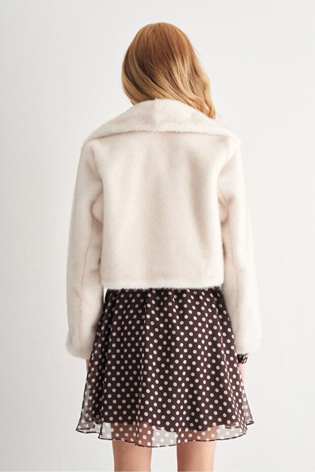 Kısa Kürk Mont - 5