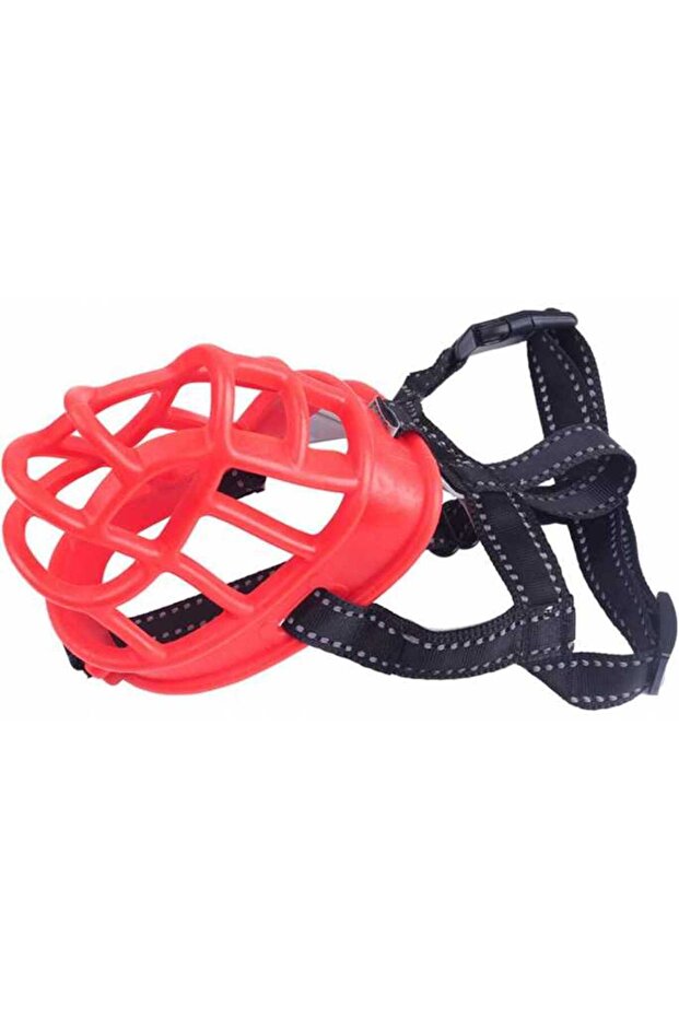 Silicone Muzzle, Red[Size - M]
