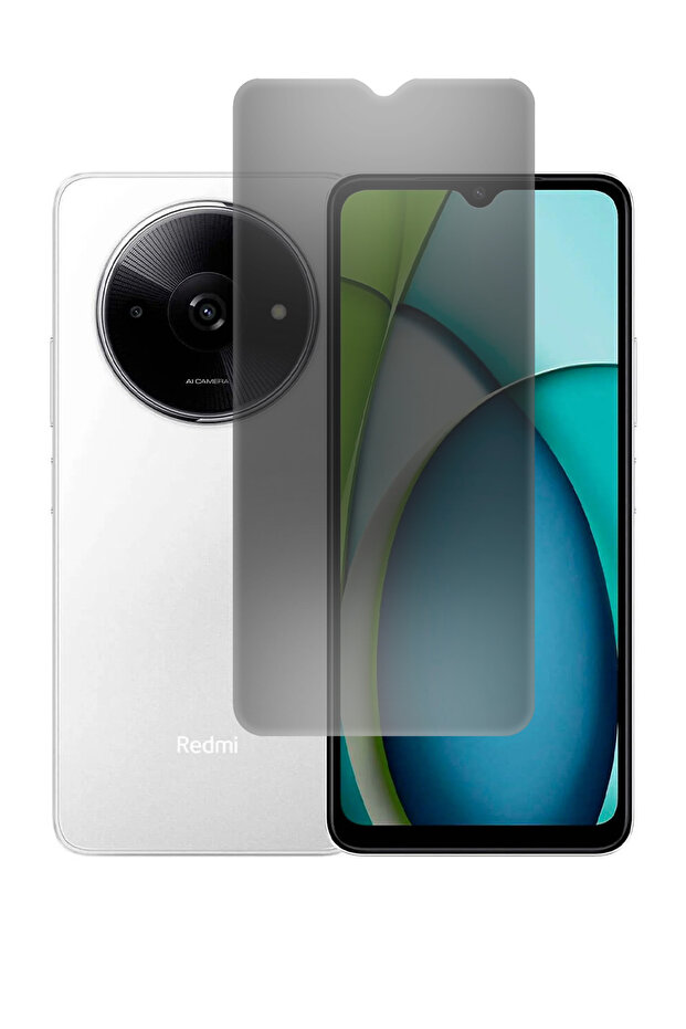 Redmi A3X 9H Matte Privacy Ghost Nano Screen Protector Flexible Unbreakable