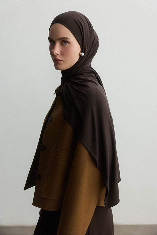 ACI KAHVE BAMBU PENYE ŞAL - 5