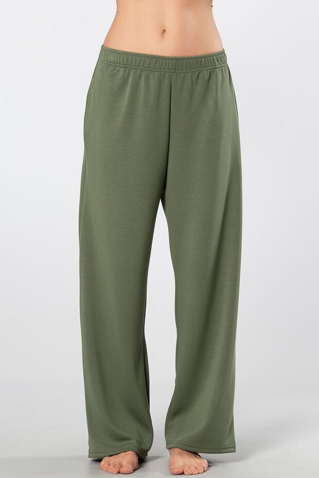 Women's Pipe Leg Tracksuit Bottoms