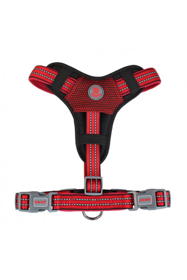 ¬Æ VARIO Chest Plate Harness w/Neoprene (DCV206)[Color - Maroon, Size - XL]
