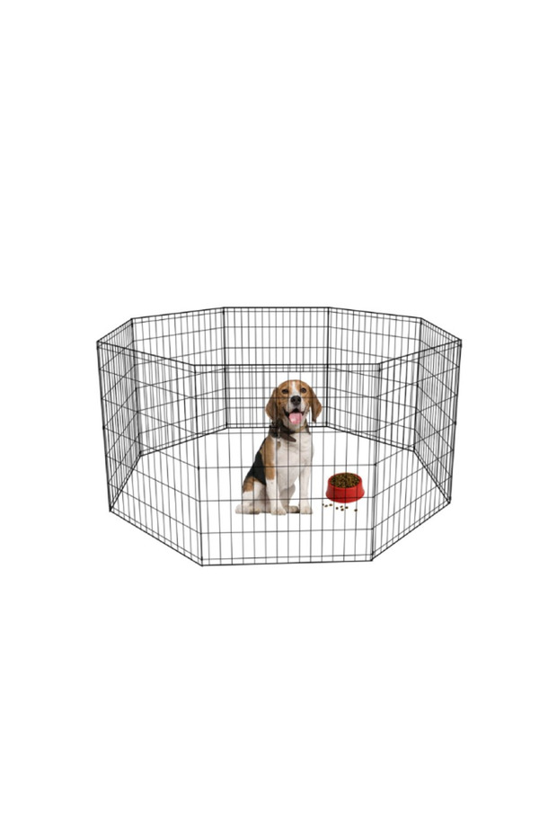 Dog Play Pen[Dimension - 91 x 61cm, Size - L]