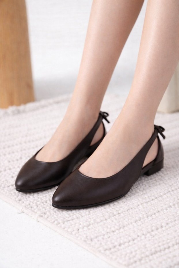 Lunessa Women's Babet Sandals Summer Shoes Pointed Toe Casual Babet