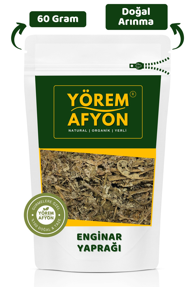 Yörem Afyon Nature's Purification Detox Genuine Artichoke Leaf {Cynara Scolymus} | 60Gr.