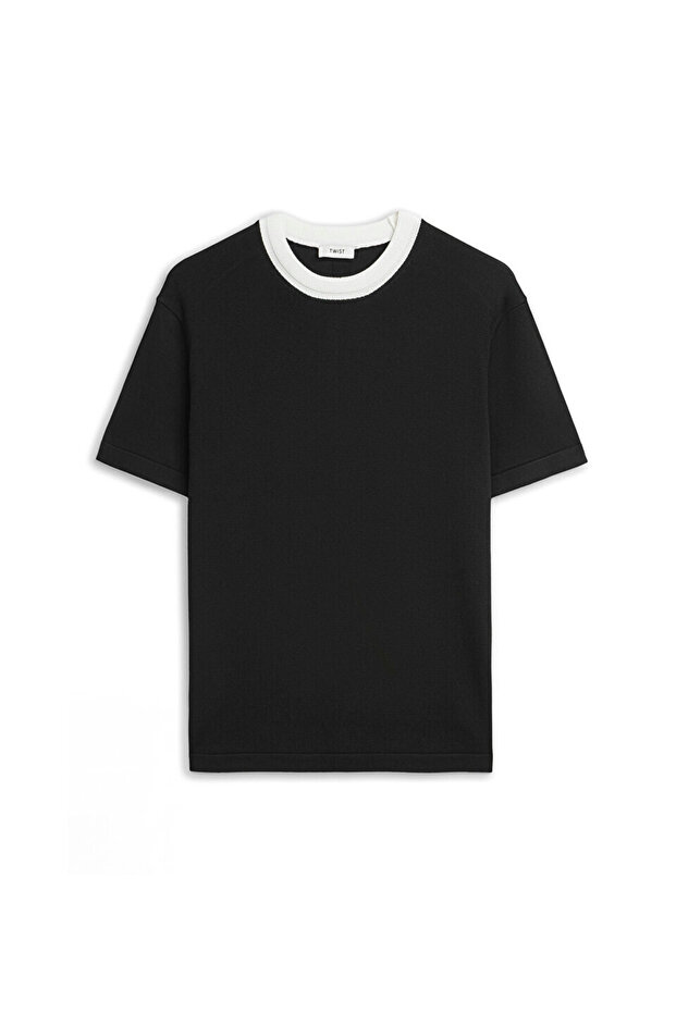 KONTRAST YAKA TRİKO - 3