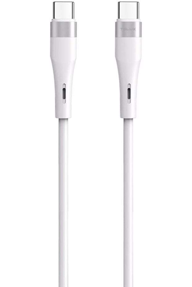HYPERX 60W USB-C to USB-C Cable 1.2m, Silicone Coated, 10K+ Bend Lifespan, 480Mbps Data Transfer