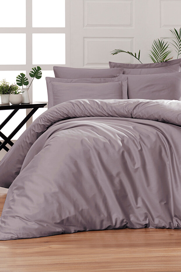 Snazzy 100% Cotton Satin 200 Tc (80 Thread) Single Duvet Cover Set