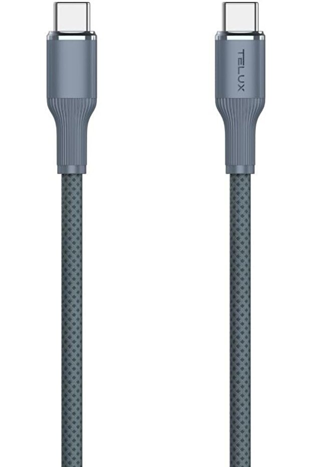 SWIFTX 100W USB-C to USB-C Charging Cable 1m, Nylon Braid, 10K+ Bend Lifespan, Data Transfer