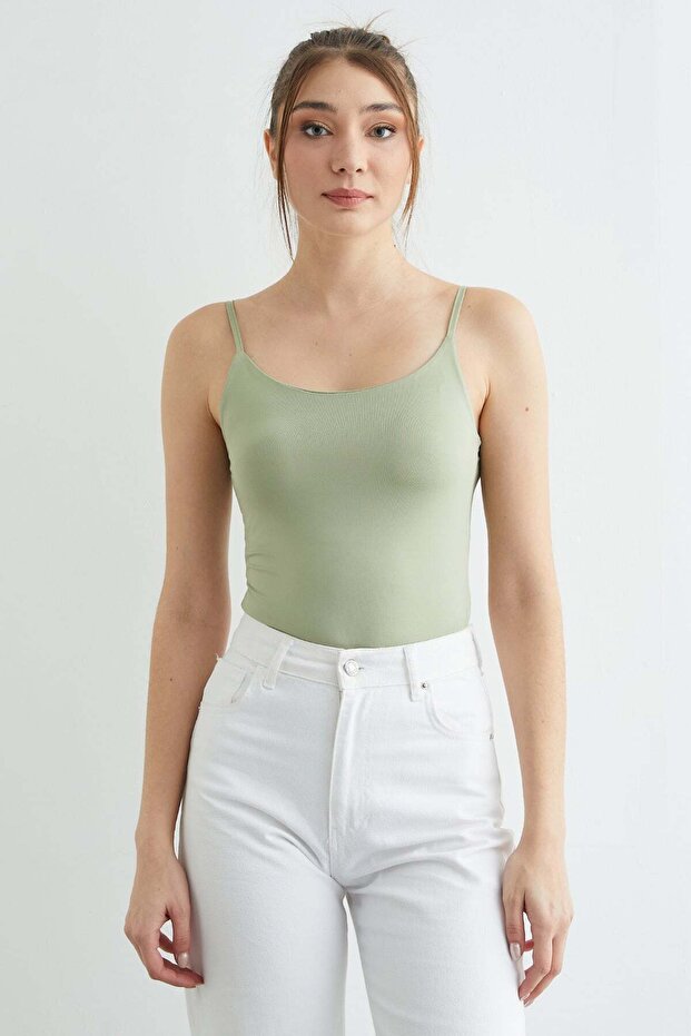 Basic İp Askılı Çıtçıtlı Body - 2