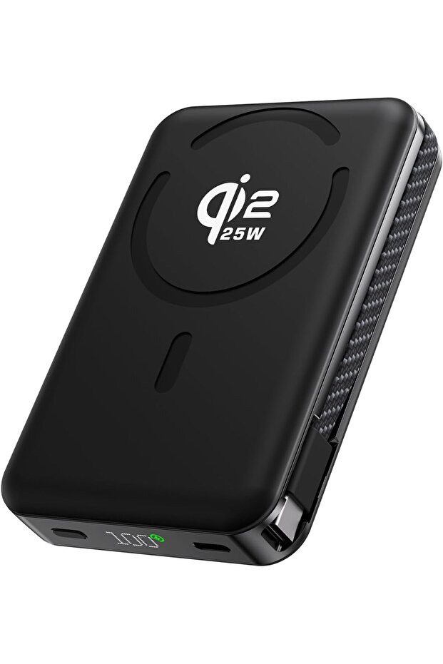 KU XIU Qi2.2 25W Solid-State Magnetic Portable Charger