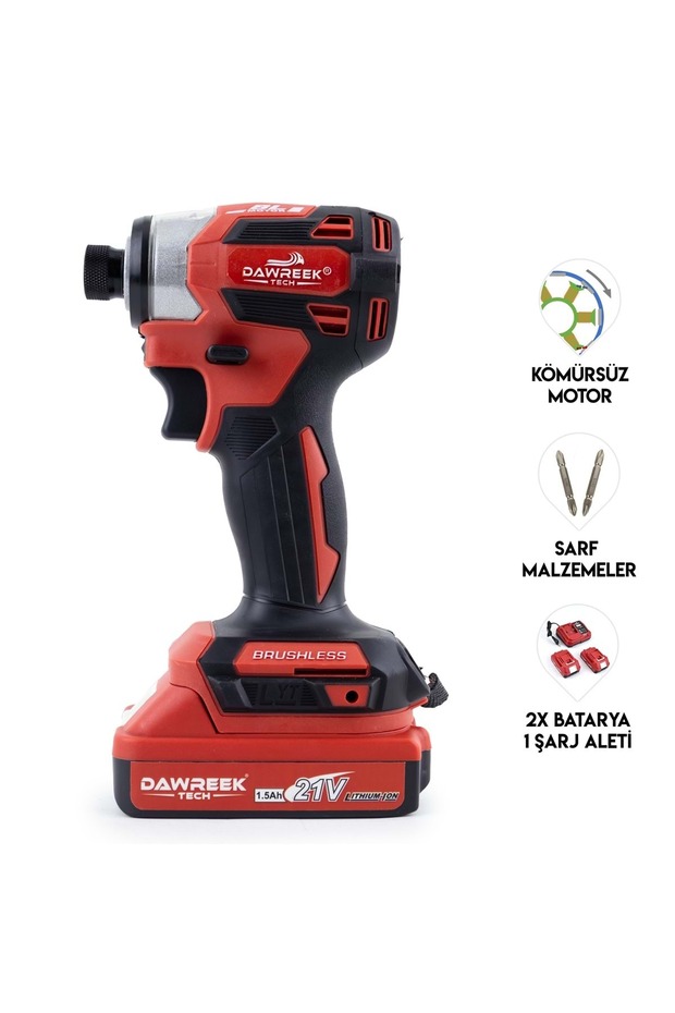 Torklu Vidalama RED - 1