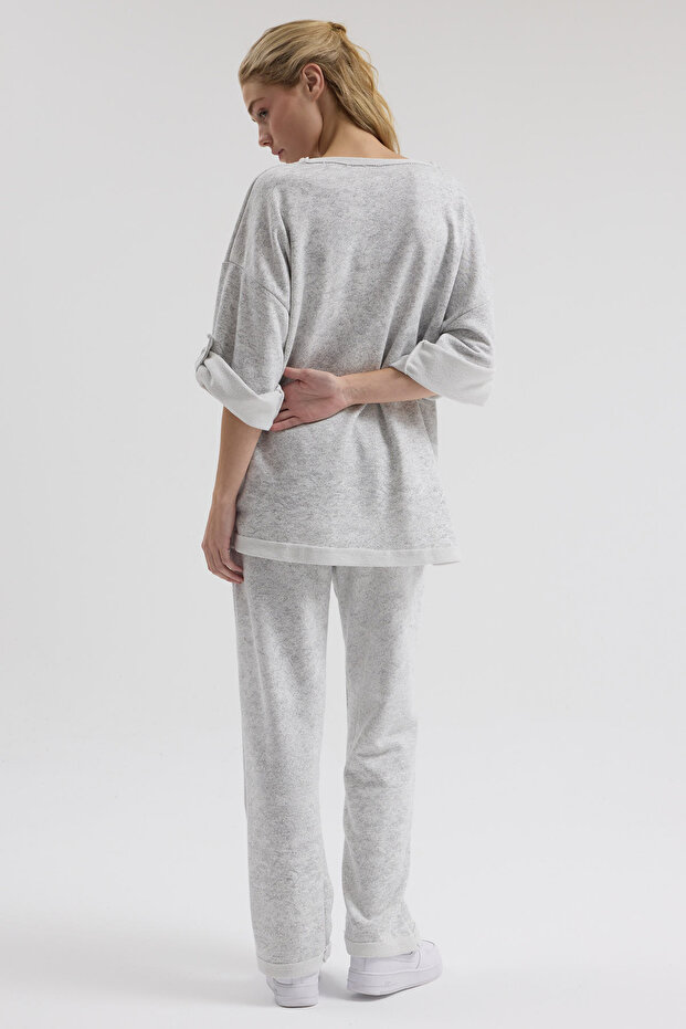 طقم فضفاض من قطعتين - 6