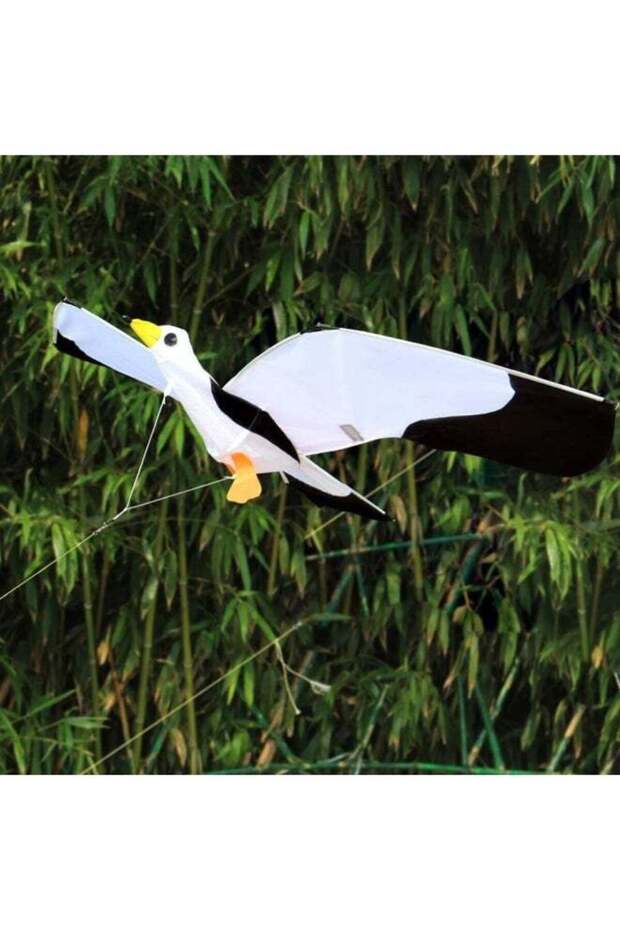 طائرة ورقية ثلاثية الأبعاد على شكل نورس - 6