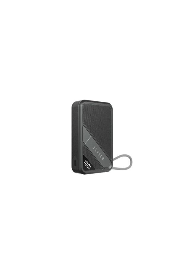 AirLink 10000mAh Qi2 MagSafe Power Bank with Kickstand, Fast Charging & Built-in Cable