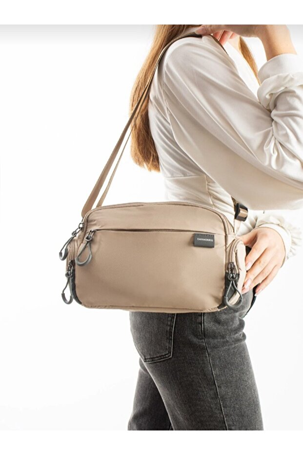 Geantă de umăr - Cremă - Articol indisponibil - 2