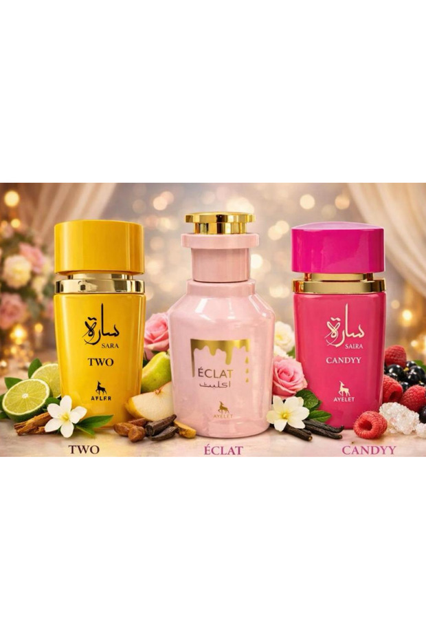 Set 3 Parfumuri Sara Two Eclat Candy - 1
