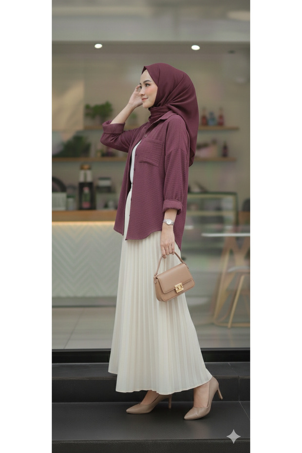 Tesettür gömlek - 2