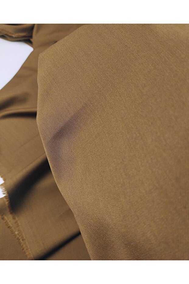 Dark Brown Gabardine Fabric (Width 140 cm X Length 250 cm)