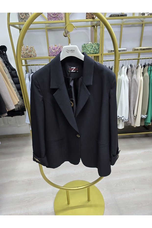 Kadın Büyük Beden Ceket - 4