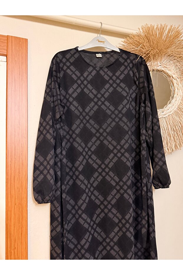 Kışlık tesettür elbise - 3