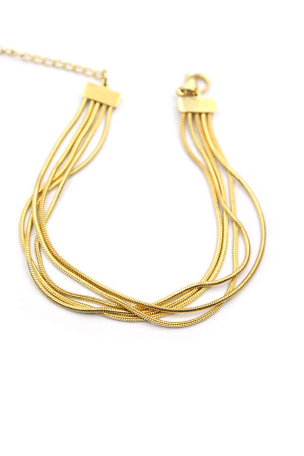 سوار متعدد السلاسل - ذهبي - 2