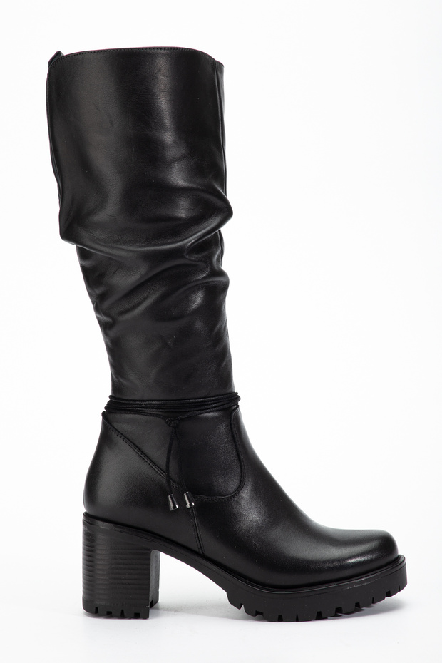 Genuine Leather Women's Winter Boots from Size 36 to Size 41