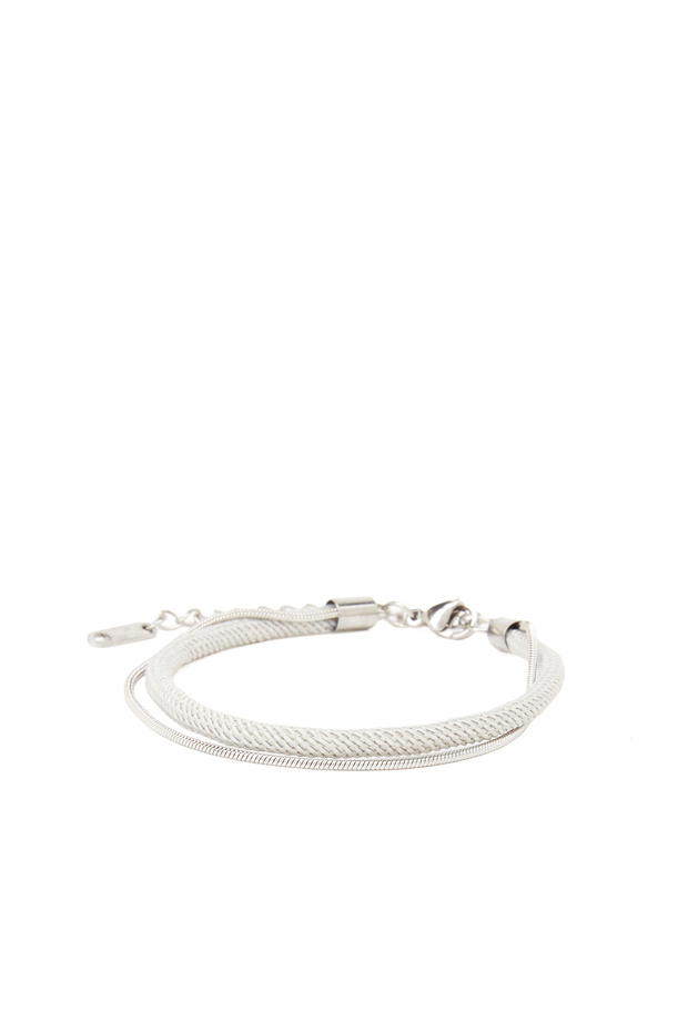 Silver Erkek Zincir Bileklik - 3