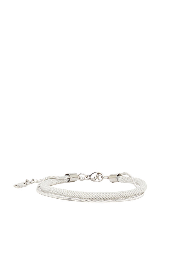 Silver Erkek Zincir Bileklik - 1