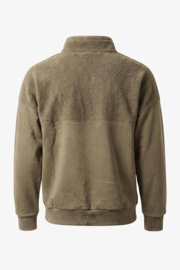 1/2 Zip Erkek Sweatshirt - 3