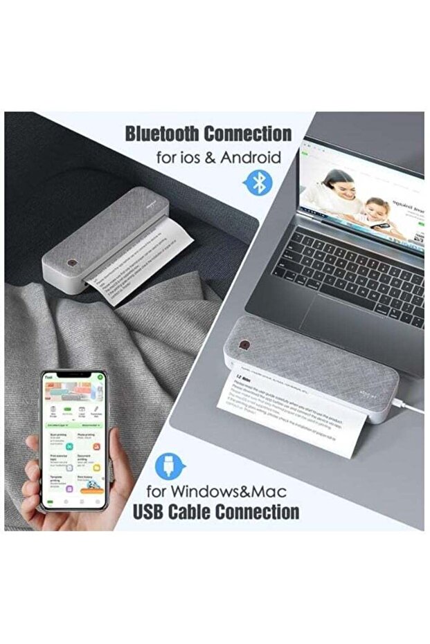 PeriPage A4 Continuous Thermal Printer - 4