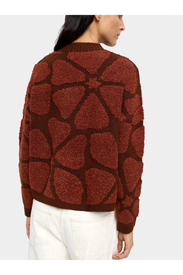 Jakarlı Örme Kazak - 4