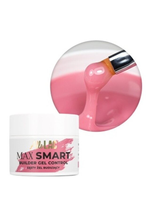 Gel de construcție Max Smart Builder Control Deep Rose 45 g - 2