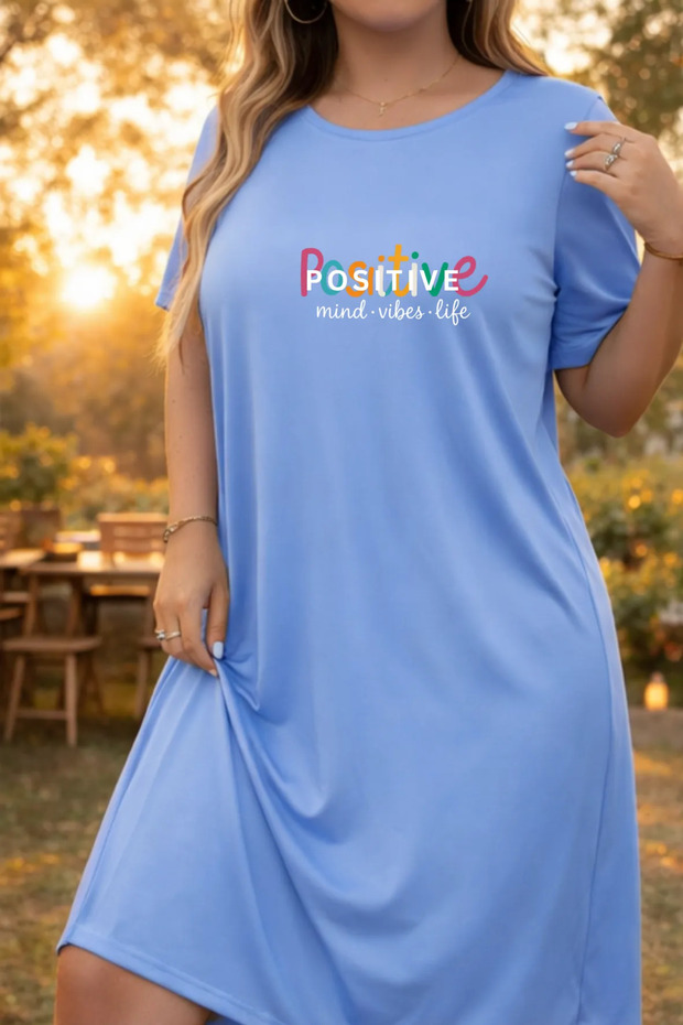 Women's Oversize Comfortable Printed Nightgown Daily Stylish Home Wear Summer Wear