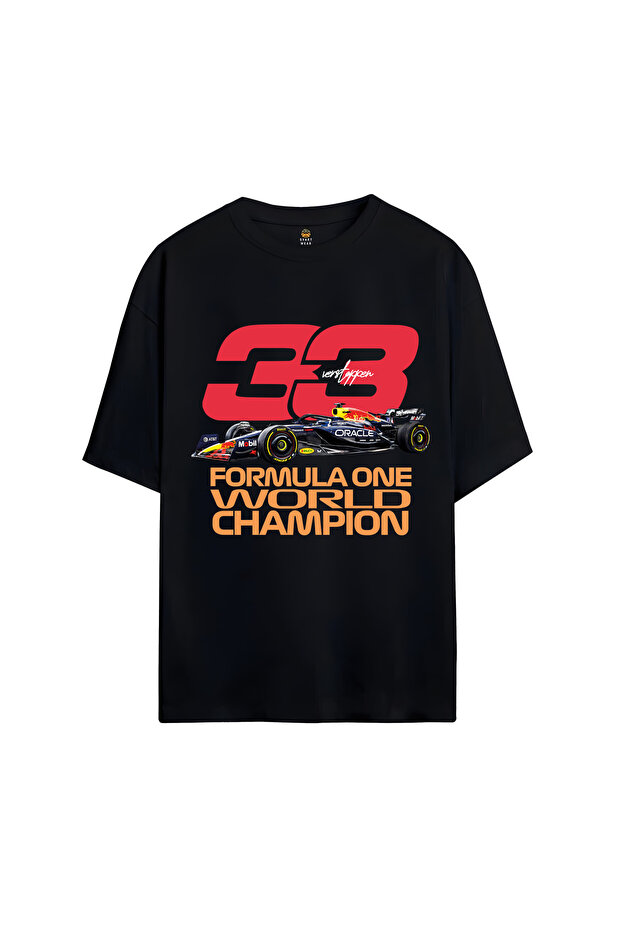 Max Verstappen Printed Oversize T-Shirt