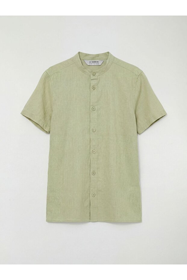 Basic Boy's Shirt with Judge Collar