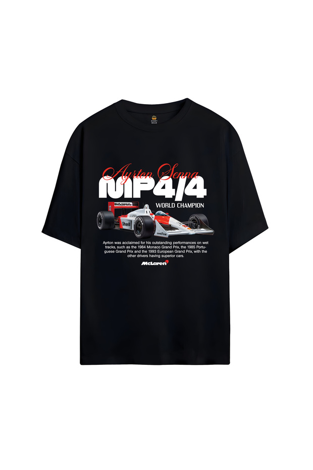 Ayrton Senna Printed Oversize T-Shirt
