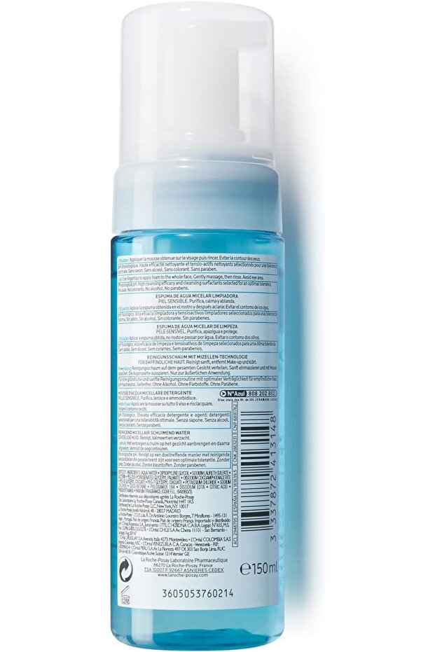 La Roche-Posay Physiological Foaming Water for Sensitive Skin 150ml