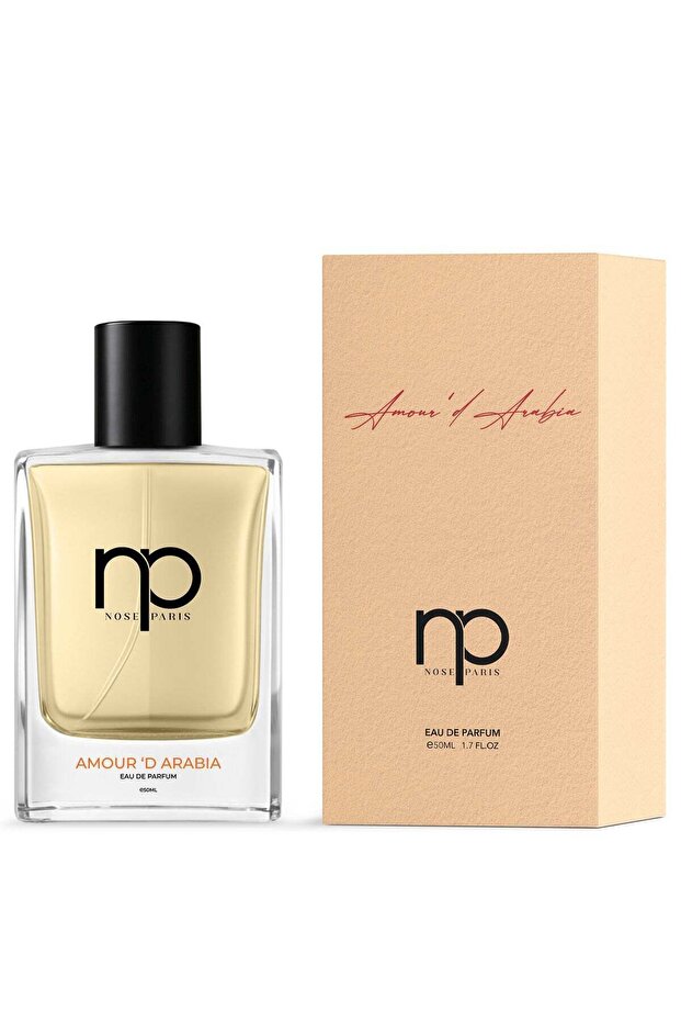 Amour D’Arabia (Arabian Love) for Unisex - Eau de Parfum, 50ml - Luxury Oud & Leather