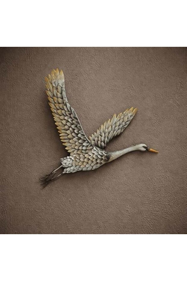 مجسم طائر حديد Metal Bird Sculpture