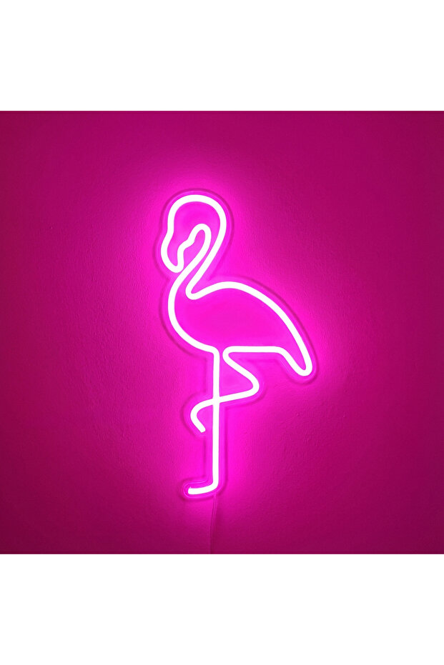 Flamingo Neon Led 3D Baskı - 1