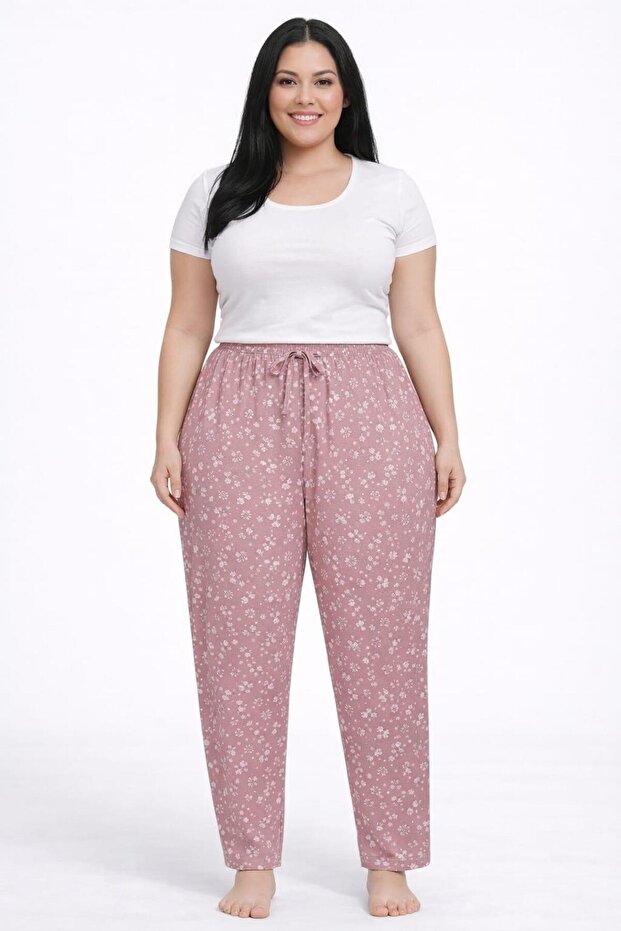 Women's plus size Stretch Fabric single bottom