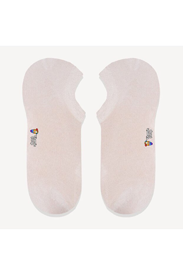 Beige Sneaker Socks