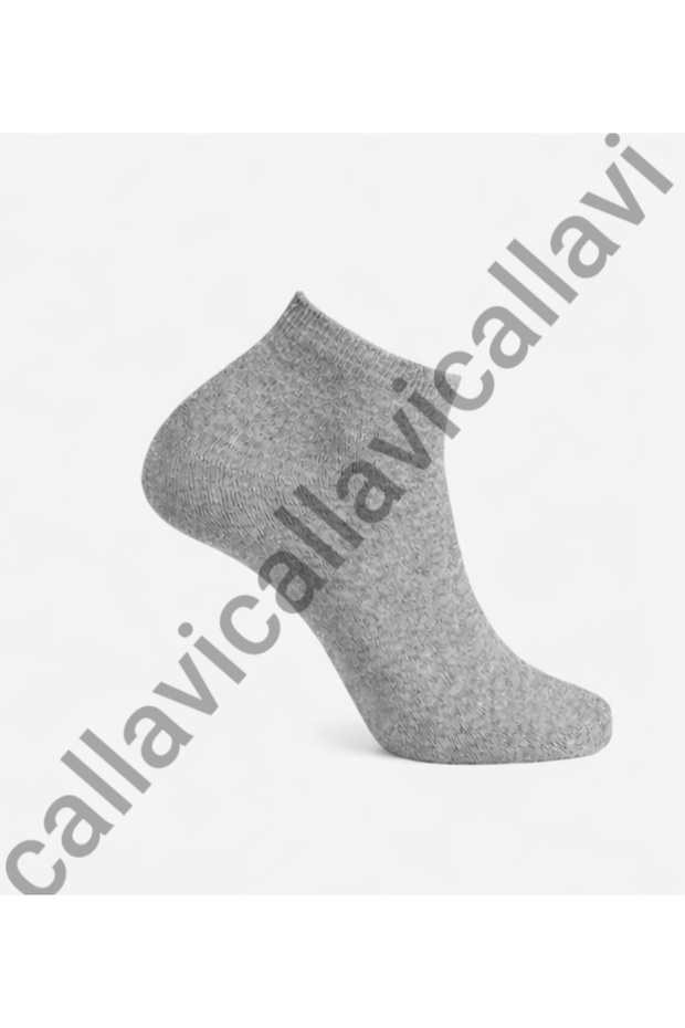 Ciorapi gri bumbac moale - 2