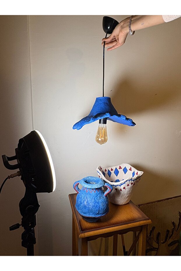 El Yapımı Tavan Aydınlatması - 3