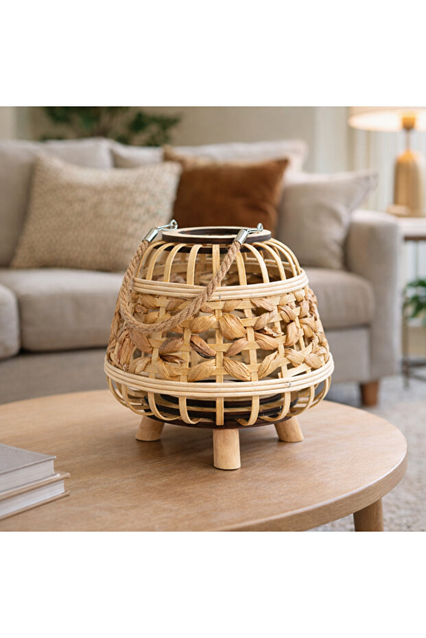 فانوس خيزران LAILAK فانوس من الخيزران - 2