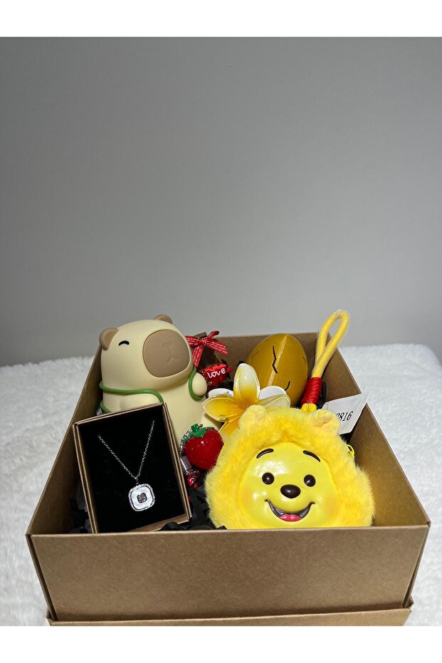 SARI NEŞE HEDİYE KUTUSU - 1