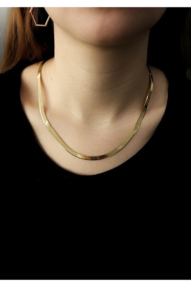 Çelik Gold kolye - 2