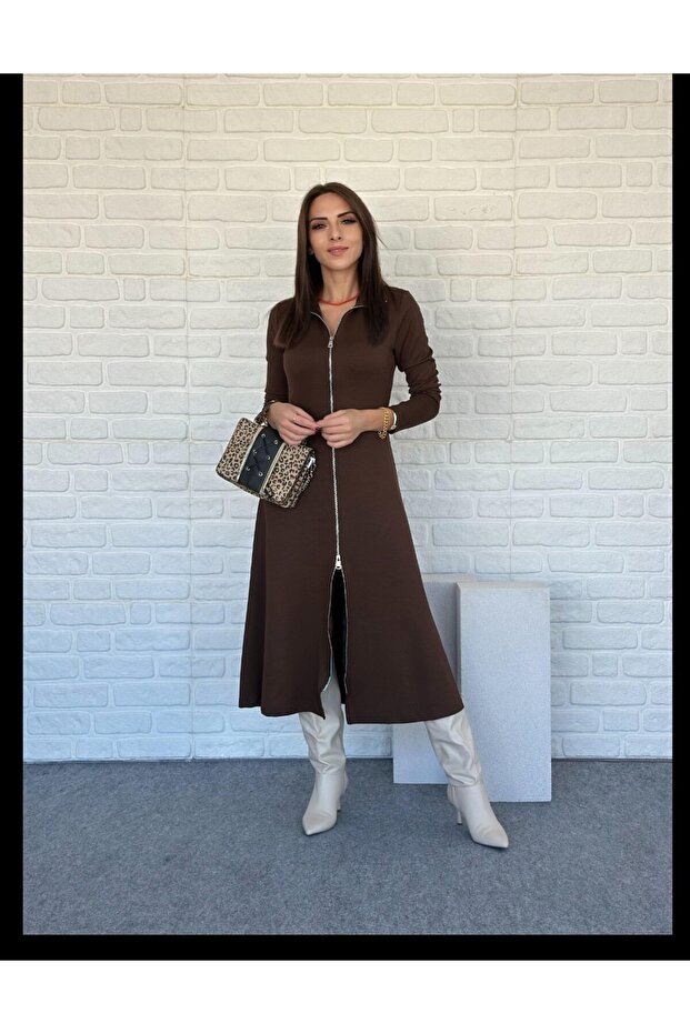 Rochie cu fermoar pe două părți - 1